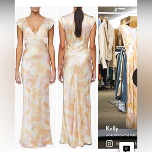 Indi V Floral Satin Maxi Dress
Bec + Bridge